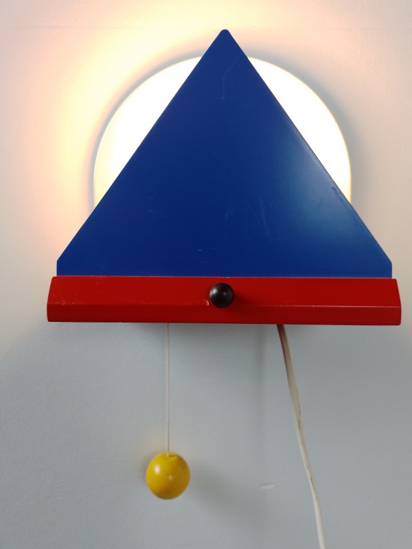 Ettore Sottsass - Vintage Ikea lamp - Memphis style